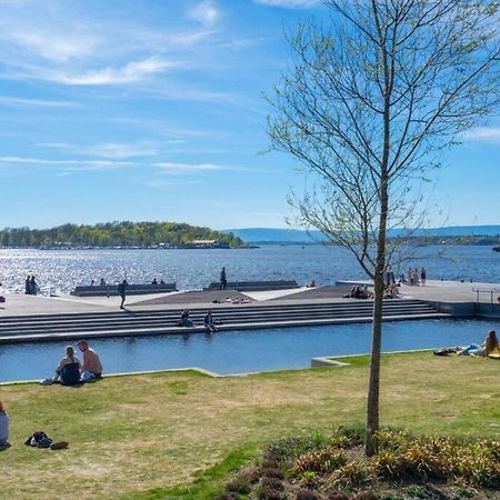 Luxury 2-Bedroom Apartment With Seaview In Oslo City Center Exteriör bild