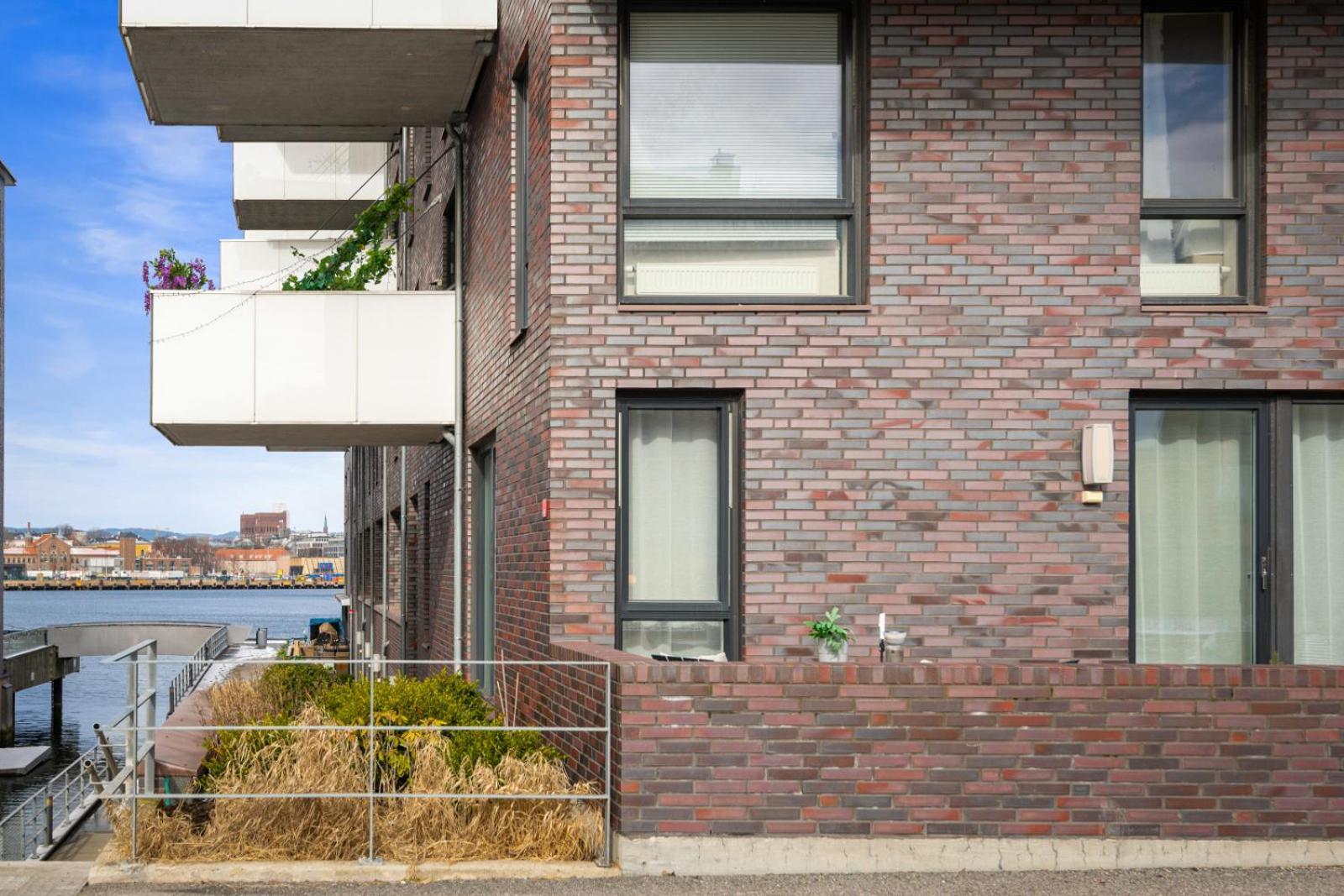 Luxury 2-Bedroom Apartment With Seaview In Oslo City Center Exteriör bild