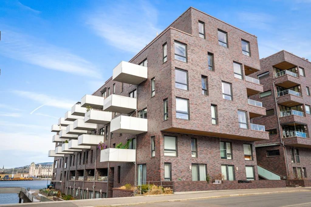 Luxury 2-Bedroom Apartment With Seaview In Oslo City Center Exteriör bild