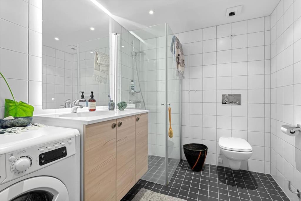 Luxury 2-Bedroom Apartment With Seaview In Oslo City Center Exteriör bild