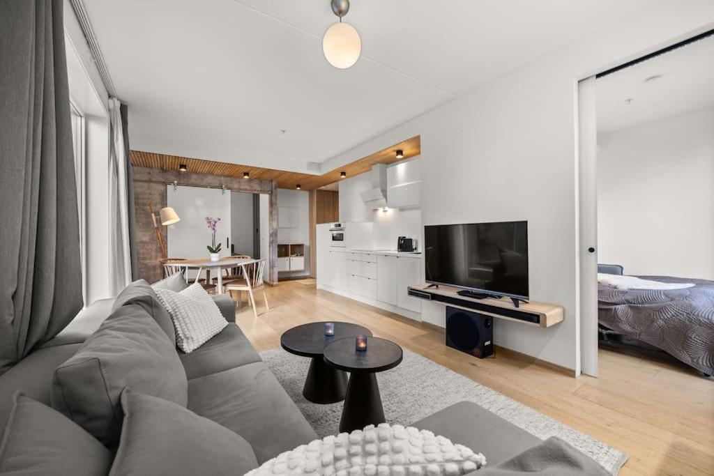 Luxury 2-Bedroom Apartment With Seaview In Oslo City Center Exteriör bild
